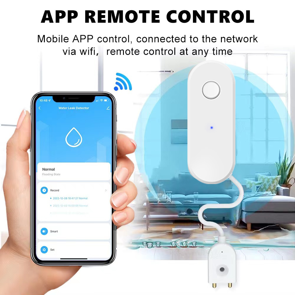 Tuya WiFi Smart Water Leak Sen - огляд і ціна Home Automation Technology