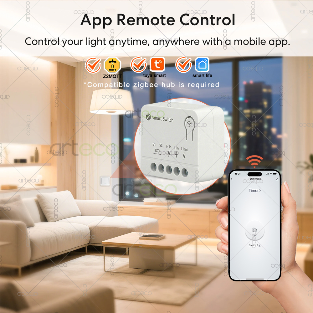 Zigbee Mini Breaker DIY Smart  - огляд і ціна Diy Home Automation Controller