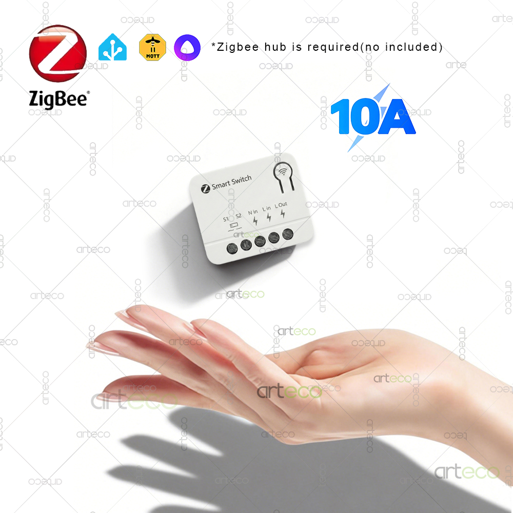 10A Zigbee Mini Smart Switch M - огляд і ціна Diy Home Automation Controller